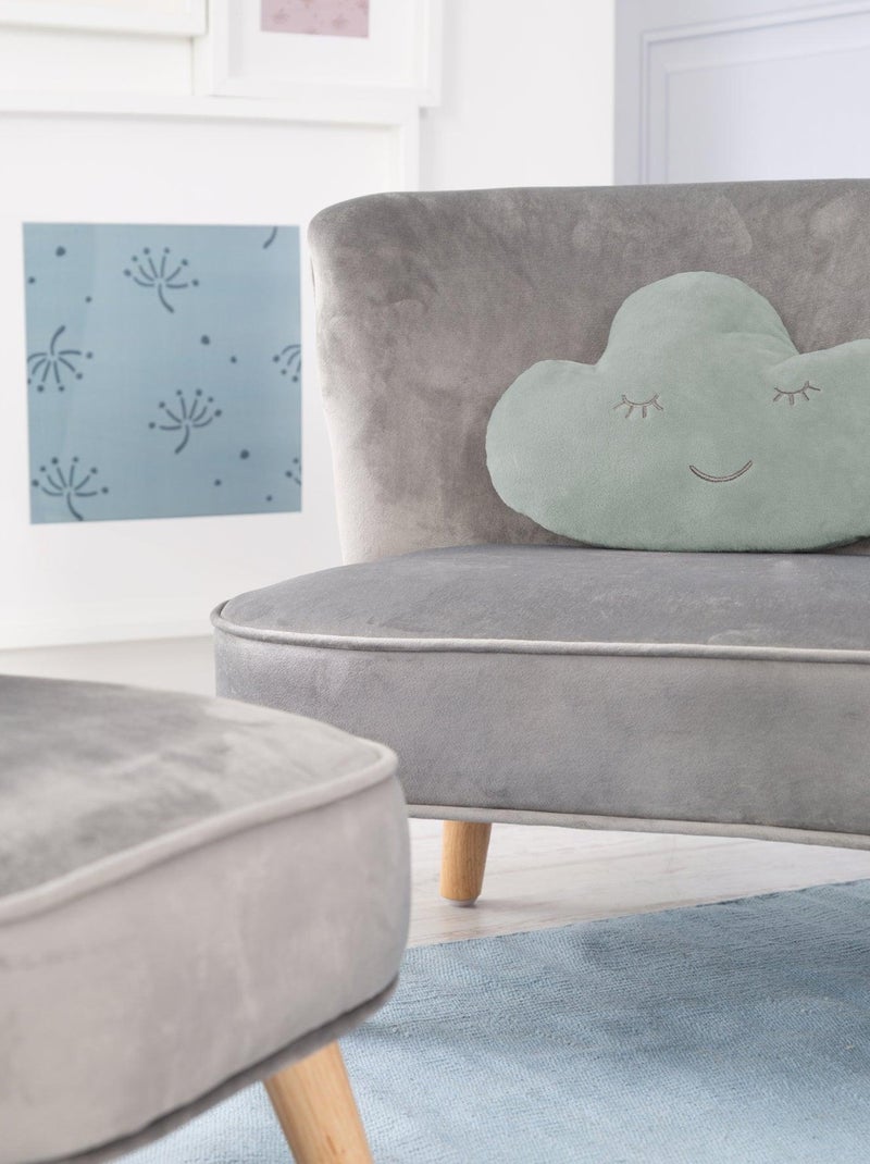 Cojín infantil nube 'Roba Style' Verde agua - Kiabi