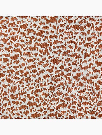 Cojín jacquard de textura abstracta, estilo natural