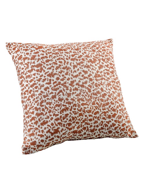 Cojín jacquard de textura abstracta, estilo natural - Kiabi Cojín jacquard de textura abstracta, estilo natural - Kiabi