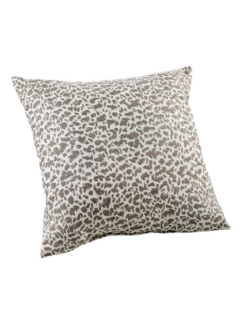 Cojín jacquard de textura abstracta, estilo natural - Kiabi Cojín jacquard de textura abstracta, estilo natural - Kiabi
