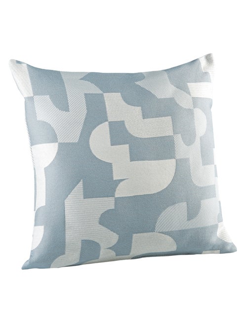 Cojín jacquard geométrico con textura retro - Kiabi Cojín jacquard geométrico con textura retro - Kiabi