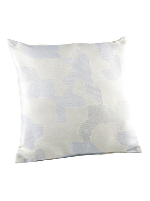 Cojín jacquard geométrico con textura retro - Kiabi Cojín jacquard geométrico con textura retro - Kiabi