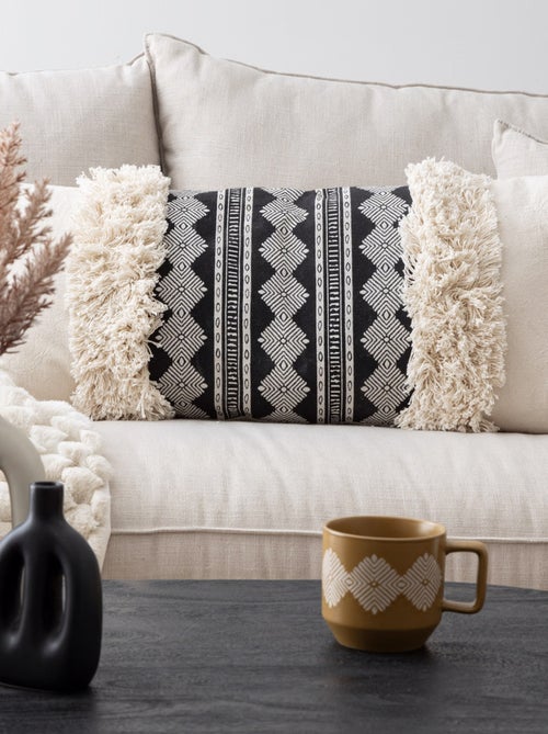 Cojín jacquard inuit - Kiabi
