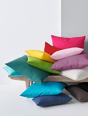 Cojín liso desenfundable - Kiabi