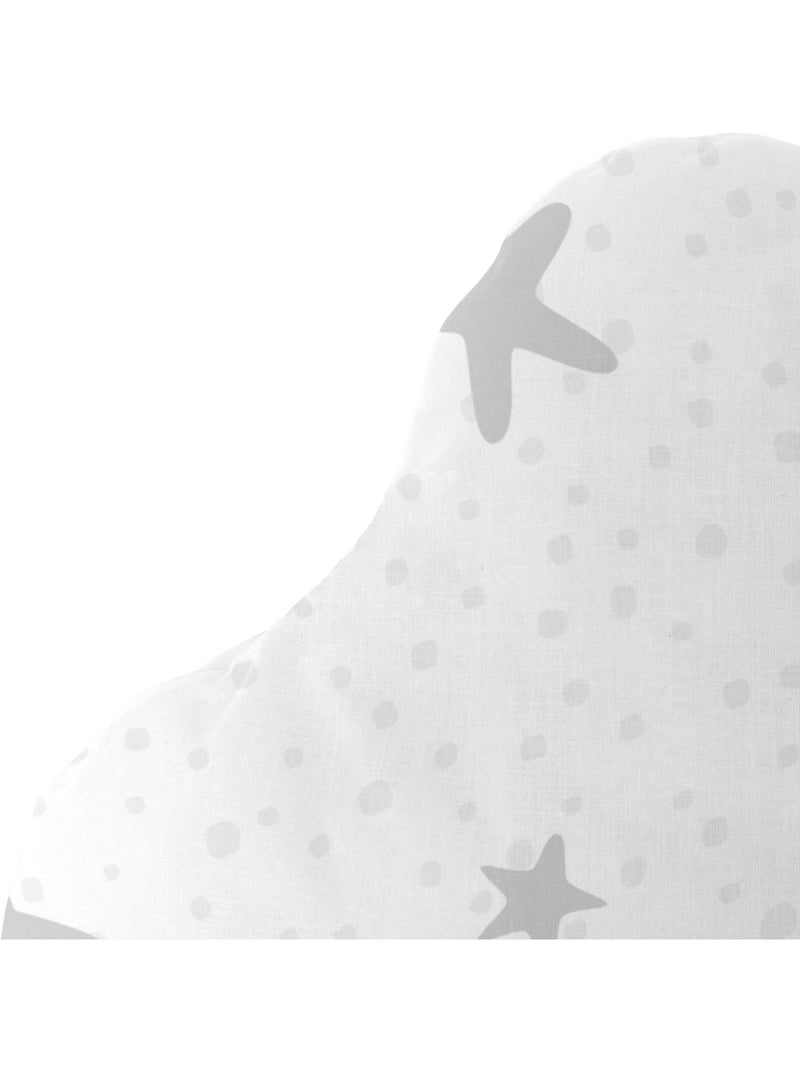 Cojín Little star "Happyfriday" Gris - Kiabi
