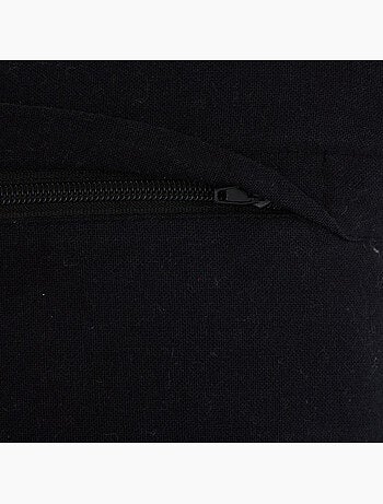Cojín mira 30x80cm blanco y negro