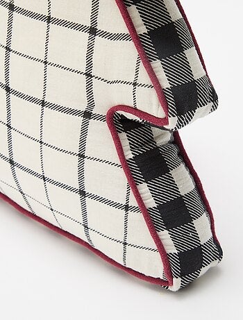 Cojín navideño con forma de árbol