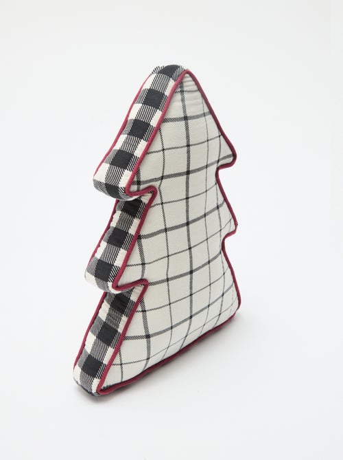 Cojín navideño con forma de árbol - Kiabi