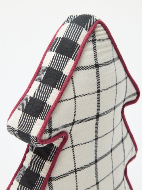 Cojín navideño con forma de árbol - Kiabi