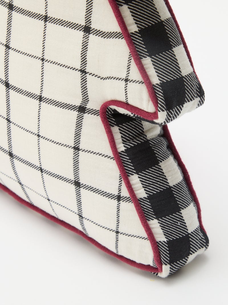 Cojín navideño con forma de árbol Beige - Kiabi