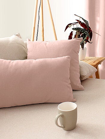 Cojín no desenfundable de algodón unido