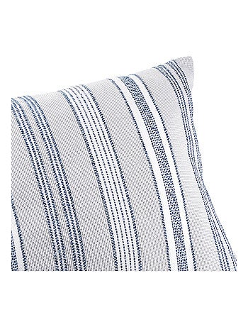 Cojín outdoor a rayas repelente al agua