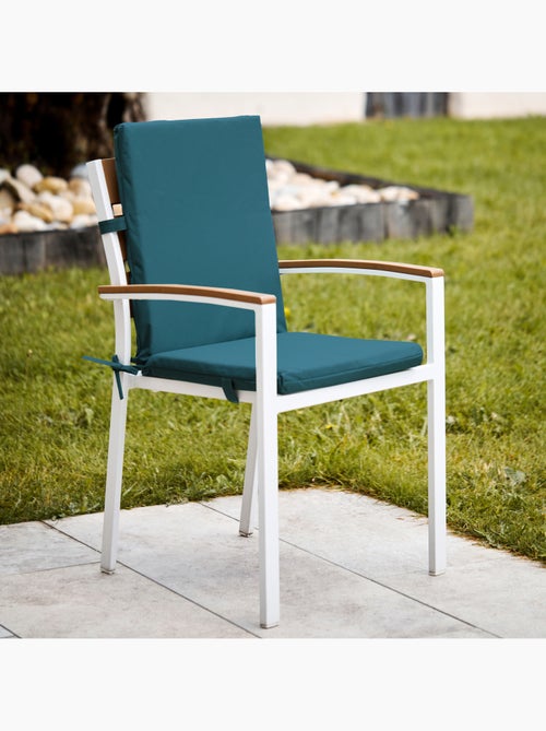 Cojín para silla de exterior MINORQUE, asiento y respaldo - Kiabi
