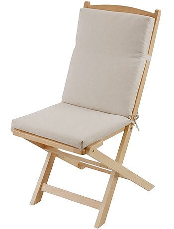 Cojín para silla de exterior MINORQUE, asiento y respaldo
