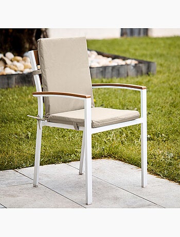 Cojín para silla de exterior MINORQUE, asiento y respaldo