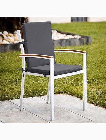 Cojín para silla de exterior MINORQUE, asiento y respaldo