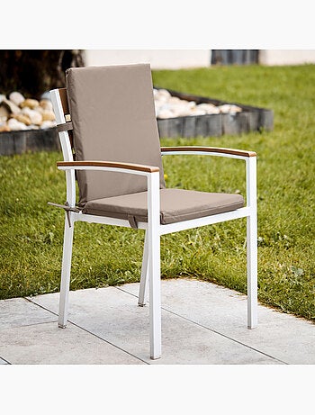 Cojín para silla de exterior MINORQUE, asiento y respaldo