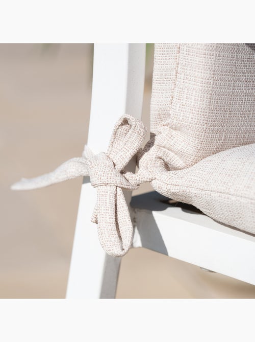 Cojín para silla de exterior tejido olefine outdoor - Kiabi Cojín para silla de exterior tejido olefine outdoor - Kiabi