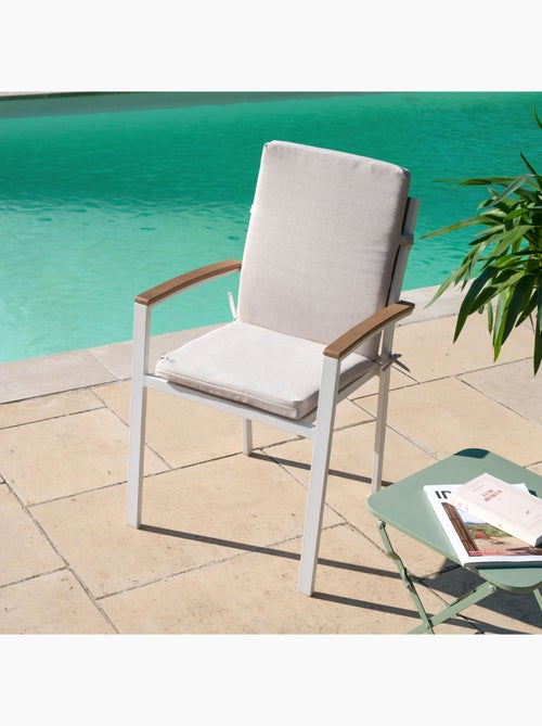 Cojín para silla de exterior tejido olefine outdoor - Kiabi Cojín para silla de exterior tejido olefine outdoor - Kiabi