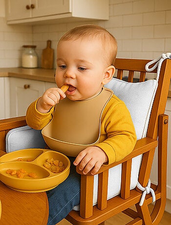 Cojín para trona de algodón orgánico