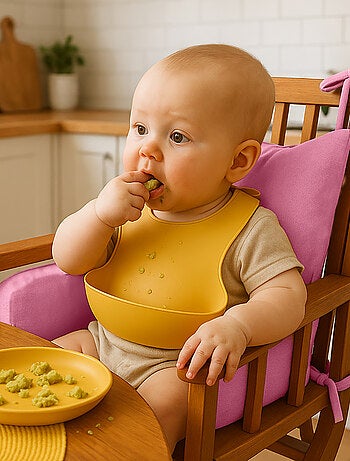 Cojín para trona de algodón orgánico