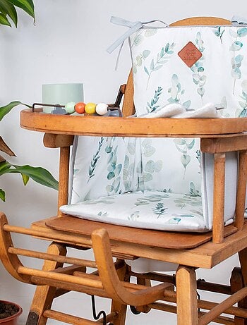 Cojín para trona de bebé, eucalyptus | SEVIRA KIDS