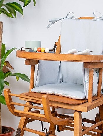 Cojín para trona de bebé, eucalyptus | SEVIRA KIDS