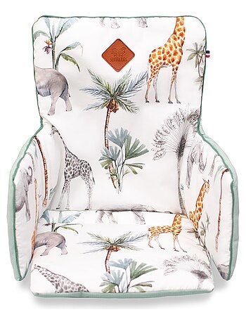 Cojín para trona de bebé, safari | SEVIRA KIDS