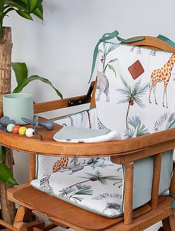 Cojín para trona de bebé, safari | SEVIRA KIDS