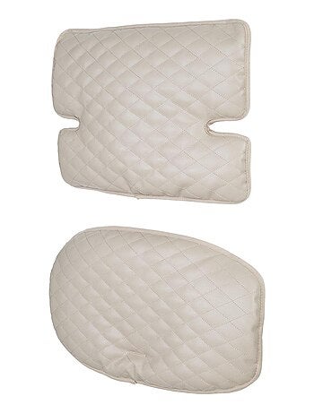 Cojín para trona evolutiva acolchado 2 piezas - en cuero PU - 'Roba luxe'