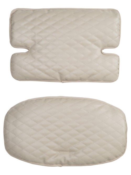 Cojín para trona evolutiva acolchado 2 piezas - en cuero PU - 'Roba luxe' - Kiabi