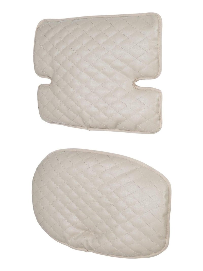 Cojín para trona evolutiva acolchado 2 piezas - en cuero PU - 'Roba luxe' Greige - Kiabi