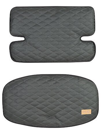 Cojín para trona evolutiva acolchado 2 piezas - en cuero PU - 'Roba luxe'