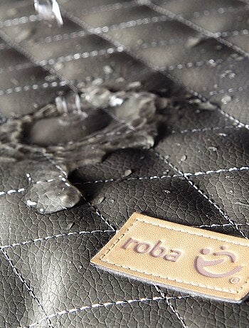 Cojín para trona evolutiva acolchado 2 piezas - en cuero PU - 'Roba luxe'