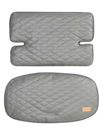 Cojín para trona evolutiva acolchado 2 piezas - en cuero PU - 'Roba luxe'