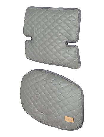 Cojín para trona evolutiva acolchado 2 piezas - en cuero PU - 'Roba luxe'