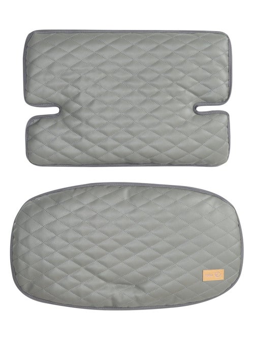 Cojín para trona evolutiva acolchado 2 piezas - en cuero PU - 'Roba luxe' - Kiabi