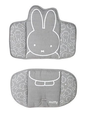Cojín para trona evolutiva lavable en 2 piezas - diseño conejo - 'Roba miffy®'
