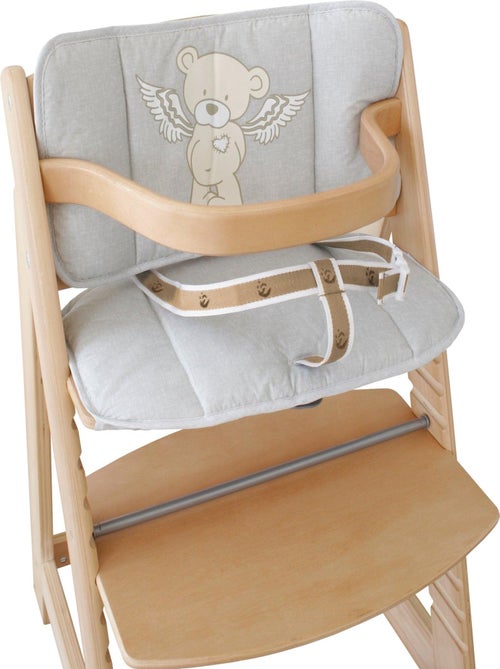 Cojín para trona evolutiva lavable en 2 piezas - diseño oso - 'Roba heartbreaker' - Kiabi