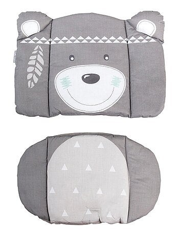 Cojín para trona evolutiva lavable en 2 piezas - diseño oso indio - 'Roba indibaer'