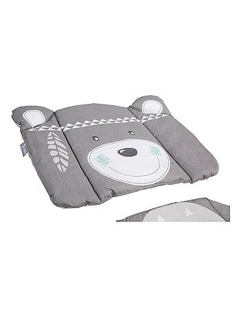 Cojín para trona evolutiva lavable en 2 piezas - diseño oso indio - 'Roba indibaer'
