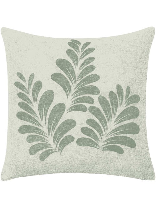 Cojín Polyline con estampado de follaje - Kiabi