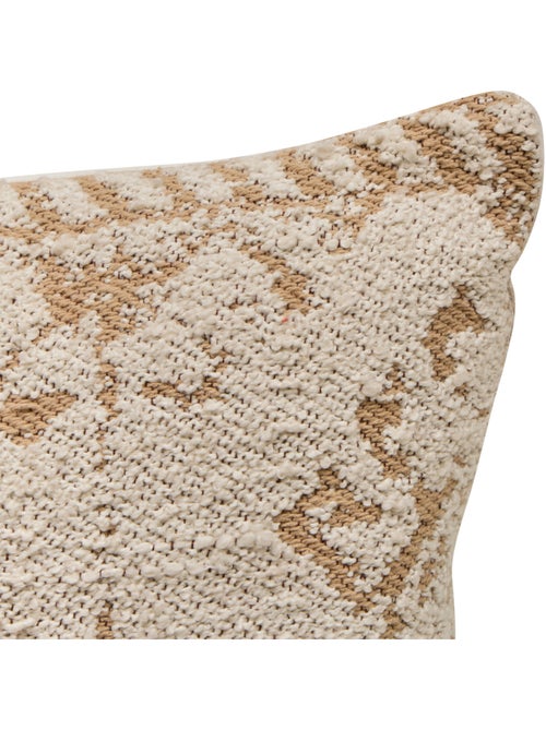 Cojín rectangular con diseño tejido - Kiabi