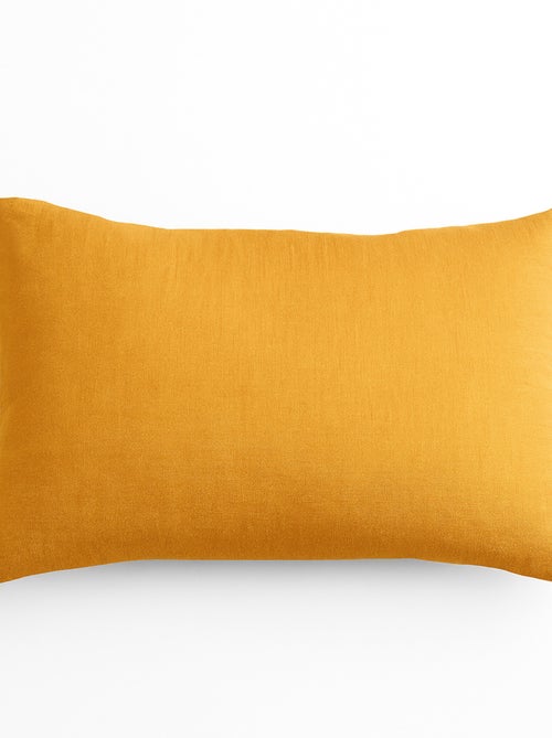 Cojín rectangular de algodón orgánico - Kiabi