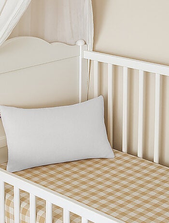 Cojín rectangular de algodón orgánico