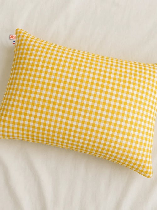 Cojín rectangular de algodón orgánico - Kiabi