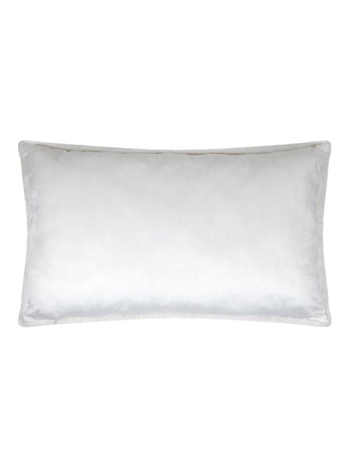 Cojín rectangular de piel sintética ultra suave - Kiabi