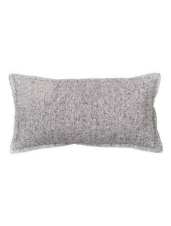 Cojín rectangular en algodón cepillado