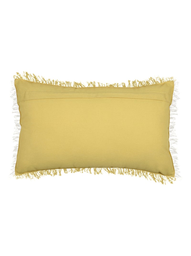 Cojín Rectangular Happiness – Un toque de color limón y elegancia Amarillo - Kiabi