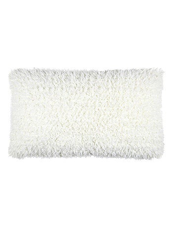Cojín rectangular imitación piel de oveja